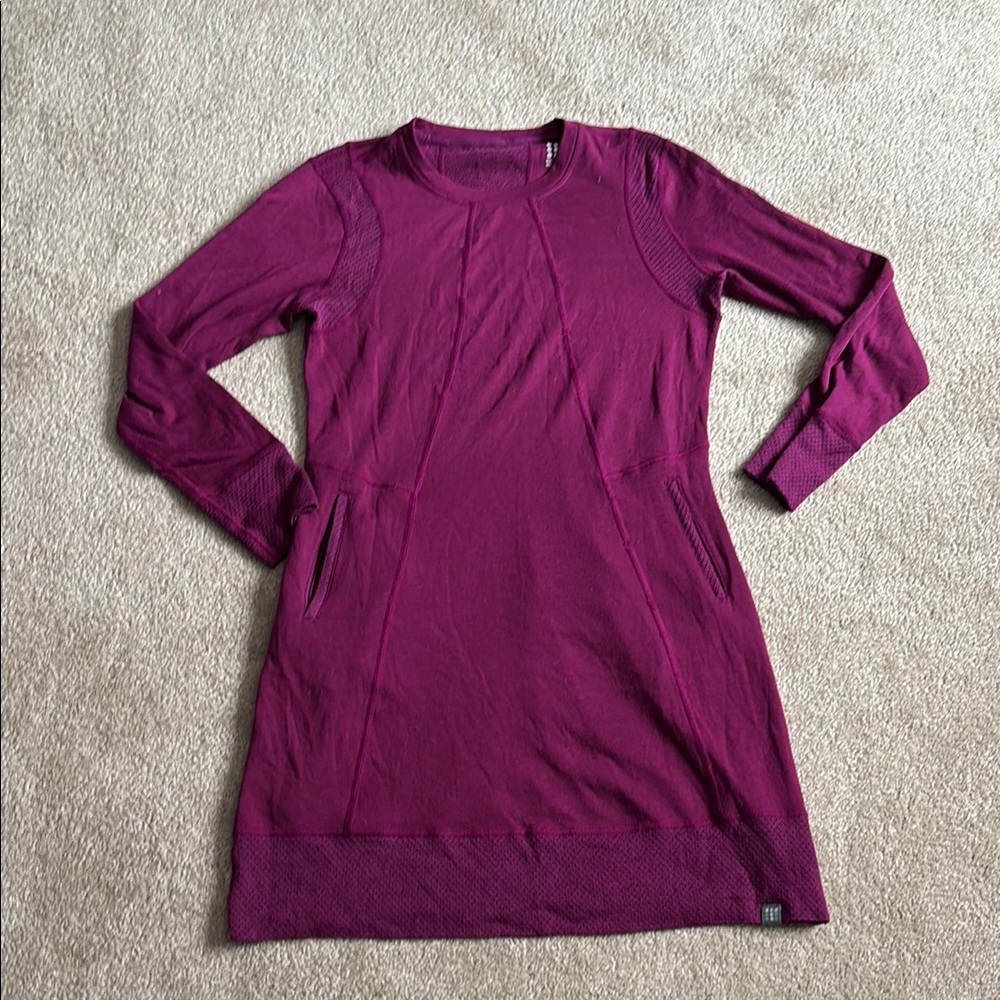 Title Nine Purple Long Sleeve Dress